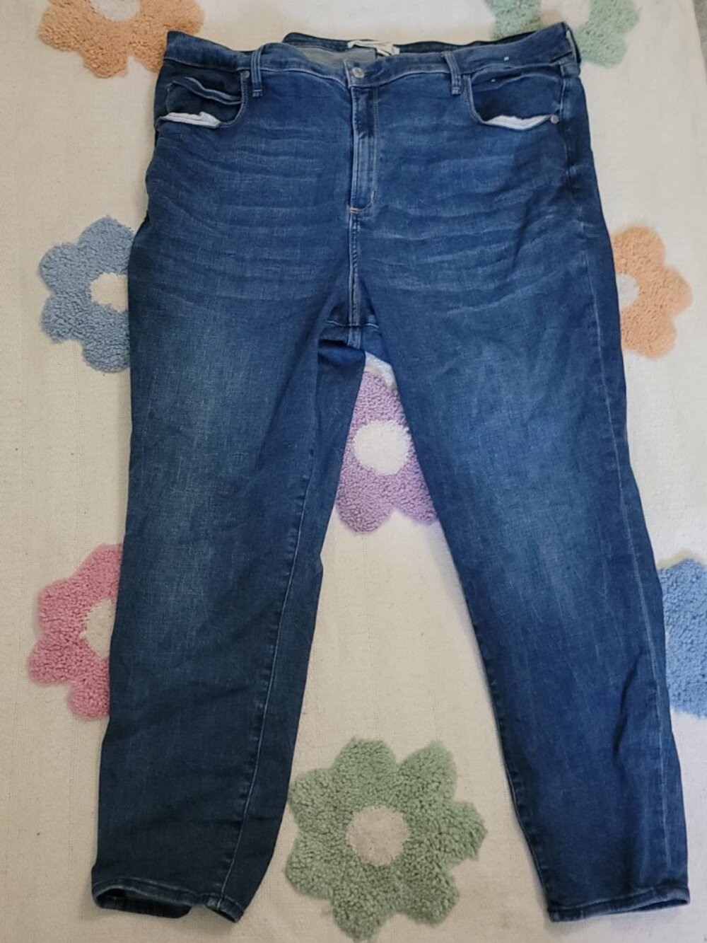 Abercrombie & Fitch Dark Blue Jeans